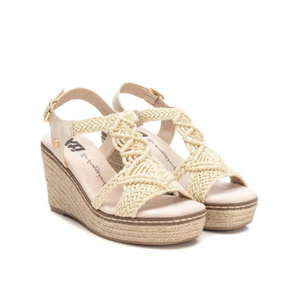 SANDALIA MUJER XTI 142753 BEIGE