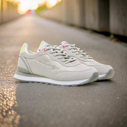 DEPORTIVA MUJER MUSTANG 60439 PLATA