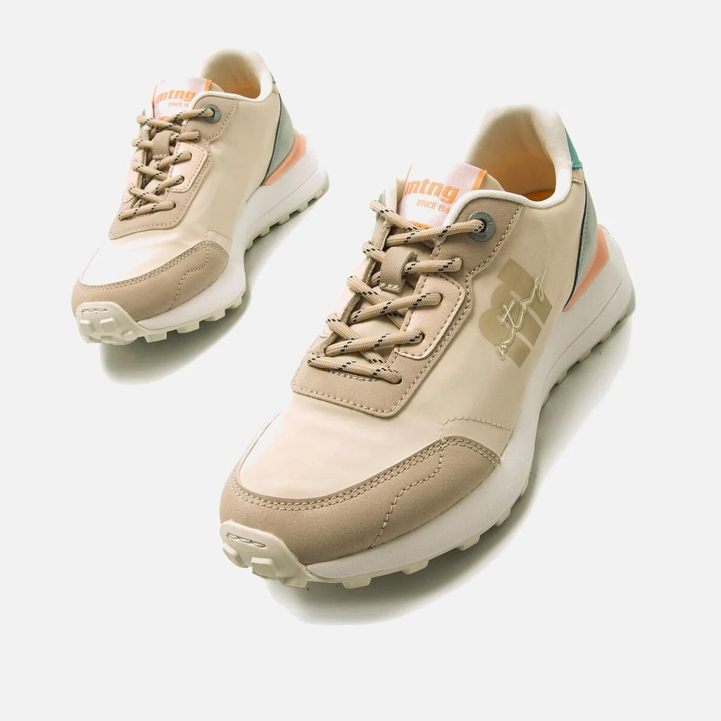 DEPORTIVA MUJER MUSTANG 60779 BEIGE