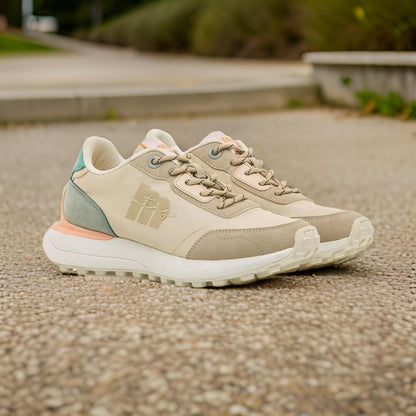 DEPORTIVA MUJER MUSTANG 60779 BEIGE