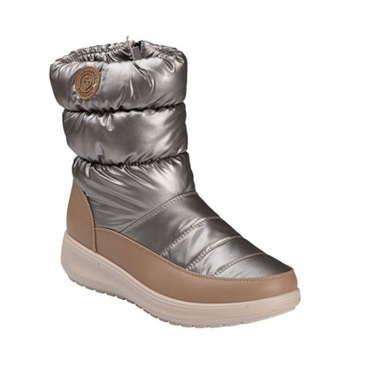 BOTÍN ACOLCHADO BEIG SEÑORA AMARPIES 29357