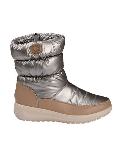 BOTÍN ACOLCHADO BEIG SEÑORA AMARPIES 29357