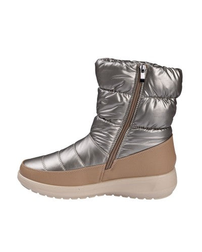 BOTÍN ACOLCHADO BEIG SEÑORA AMARPIES 29357