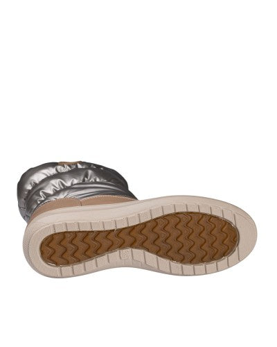 BOTÍN ACOLCHADO BEIG SEÑORA AMARPIES 29357