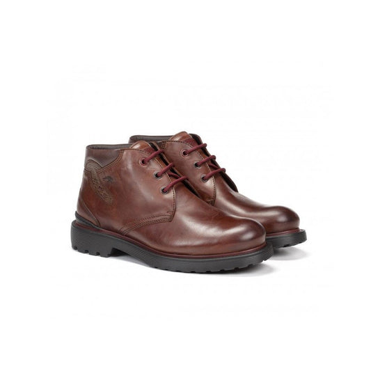 BOTA HOMBRE CORDONES FLUCHOS F0688 MARRON