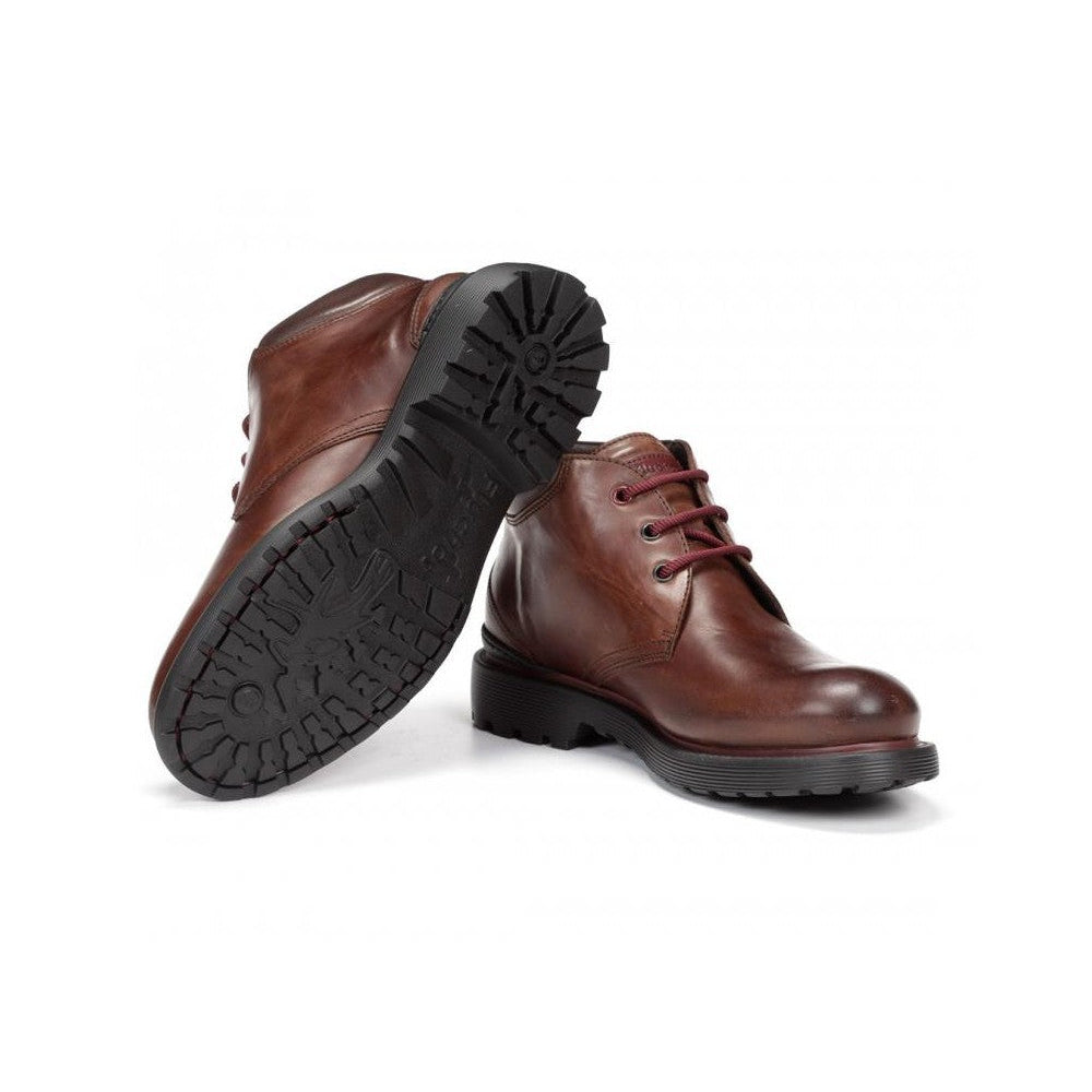 BOTA HOMBRE CORDONES FLUCHOS F0688 MARRON
