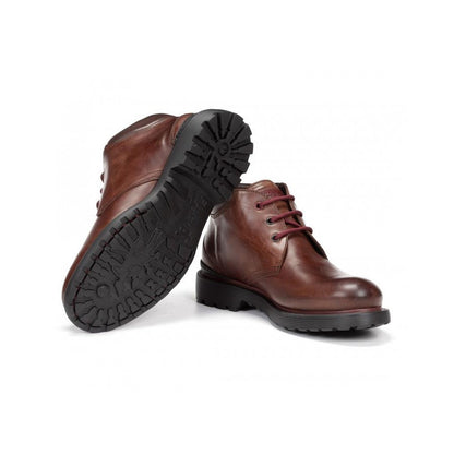 BOTA HOMBRE CORDONES FLUCHOS F0688 MARRON
