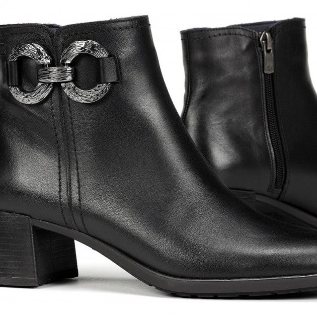 BOTÍN MUJER TACÓN D9200 NEGRO