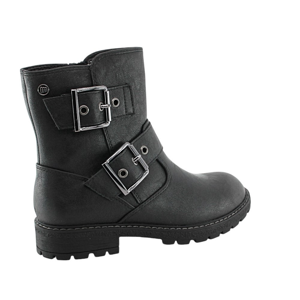 BOTIN NIÑA MUSTANG HEBILLA NEGRO 49003