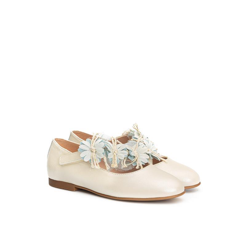 ZAPATOS NIÑA COMUNIÓN TITANITOS MARFIL F140