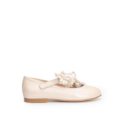 ZAPATOS NIÑA COMUNIÓN TITANITOS BEIG NACAR F140