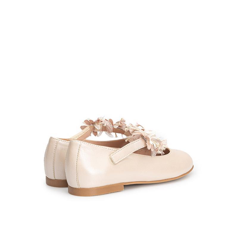 ZAPATOS NIÑA COMUNIÓN TITANITOS BEIG NACAR F140