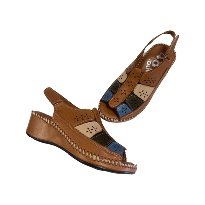 SANDALIA MUJER 48HORAS 314004 CUERO