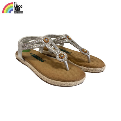 SANDALIA MUJER AMARPIES 21315 PLATA