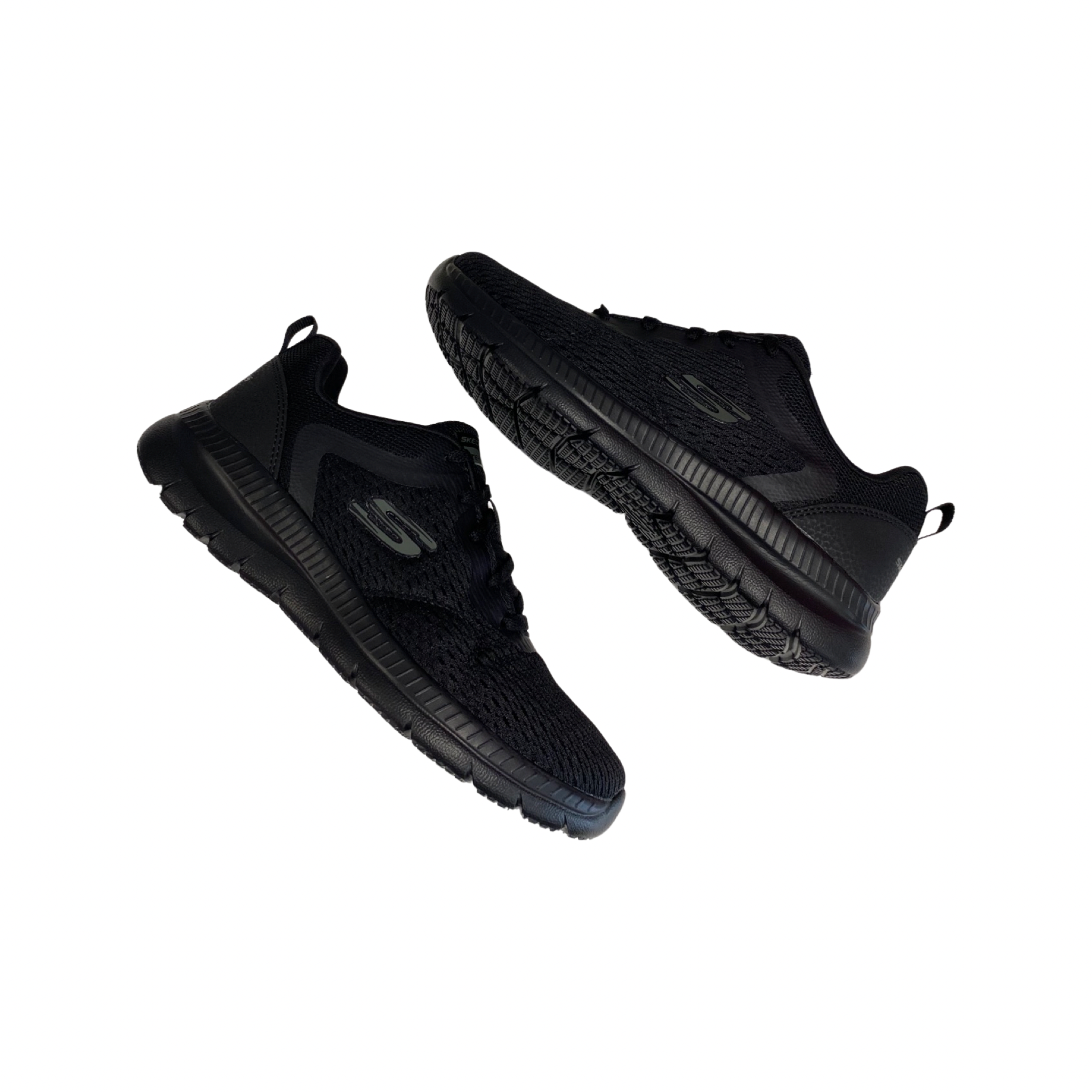 DEPORTIVA MUJER SKECHERS 12607 NEGRO