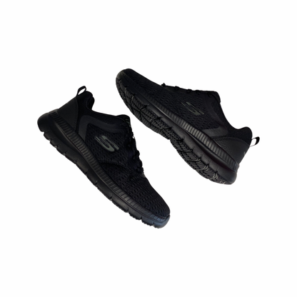 DEPORTIVA MUJER SKECHERS 12607 NEGRO