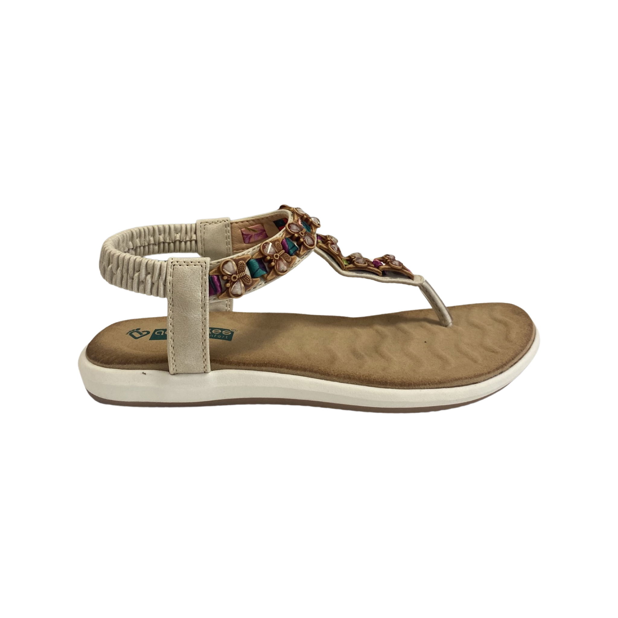 SANDALIA MUJER AMARPIES 17030 BEIGE