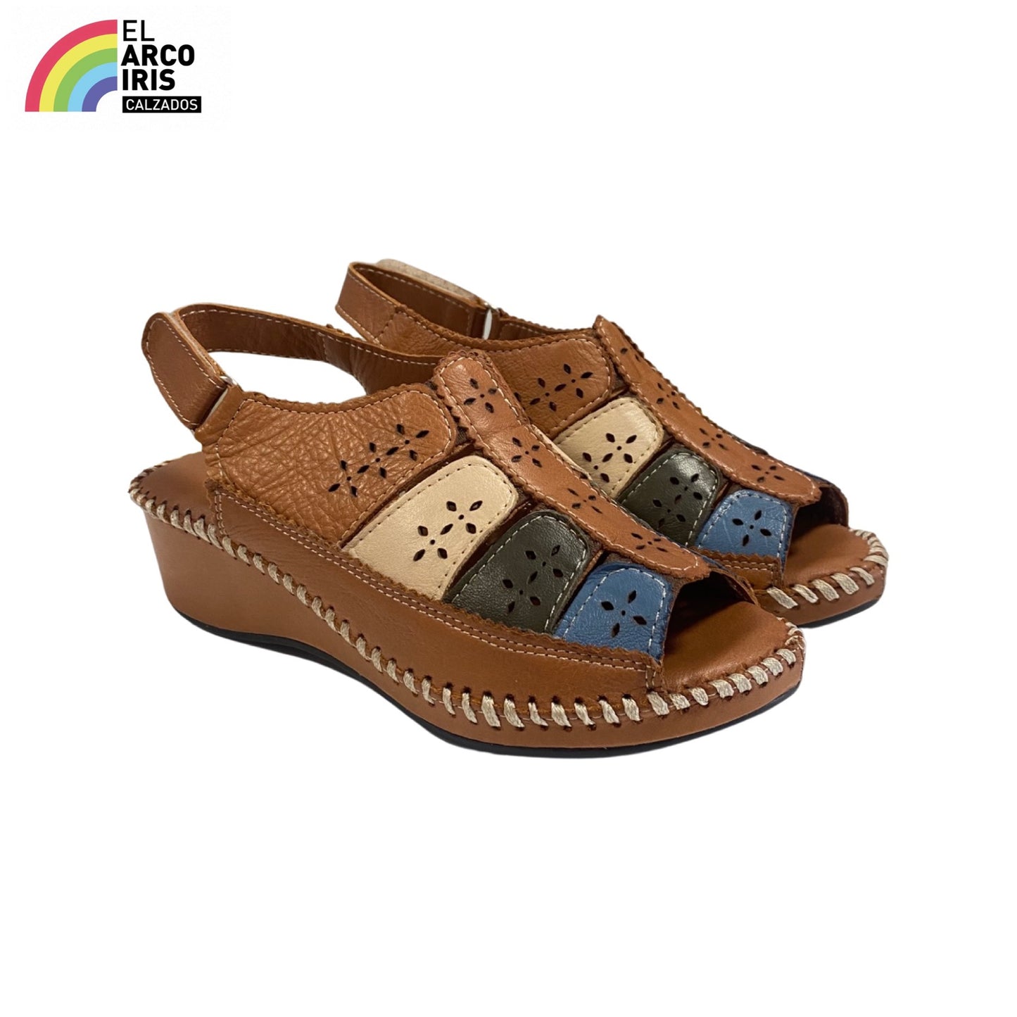 SANDALIA MUJER 48HORAS 314004 CUERO