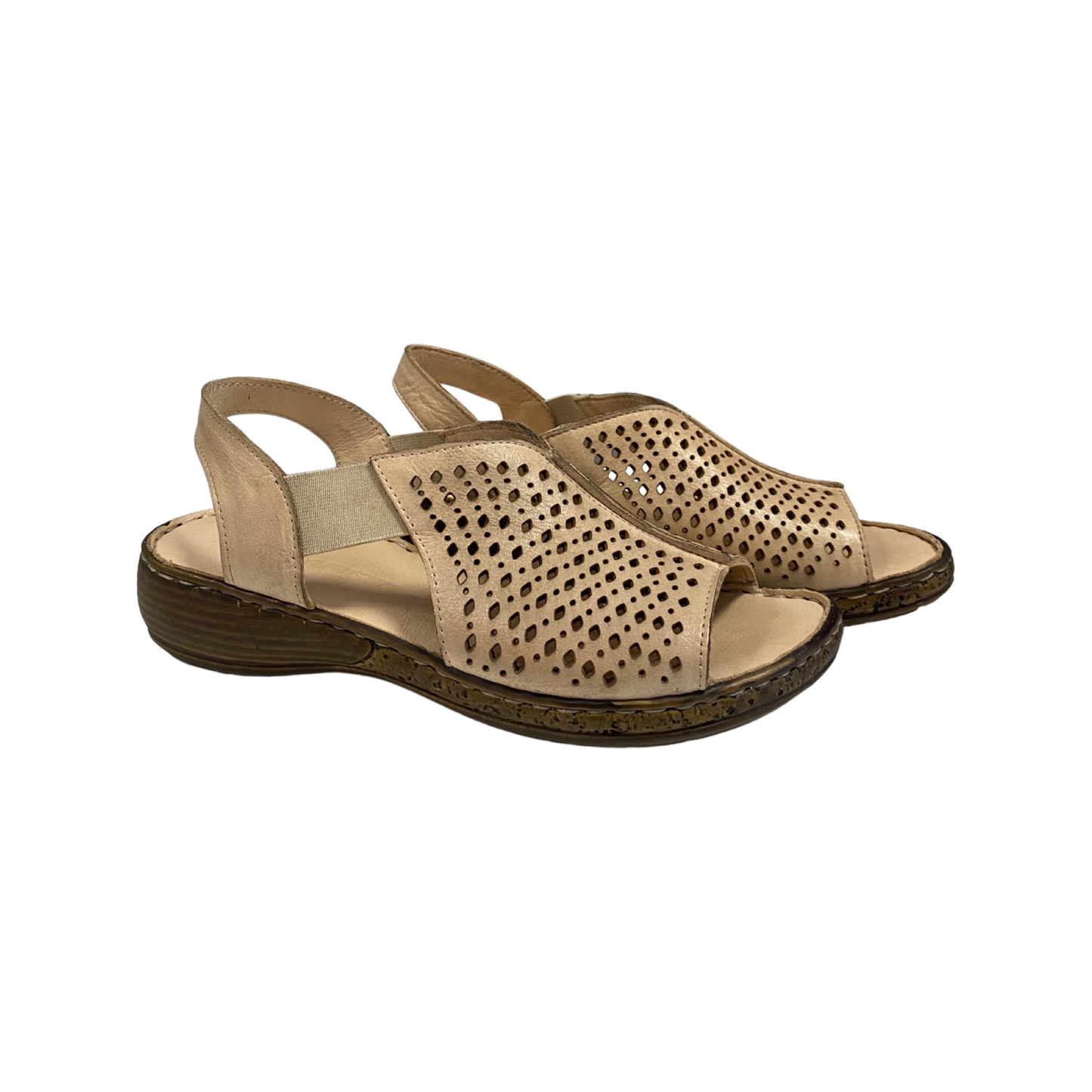 SANDALIA MUJER VICMART 979-16 BEIGE