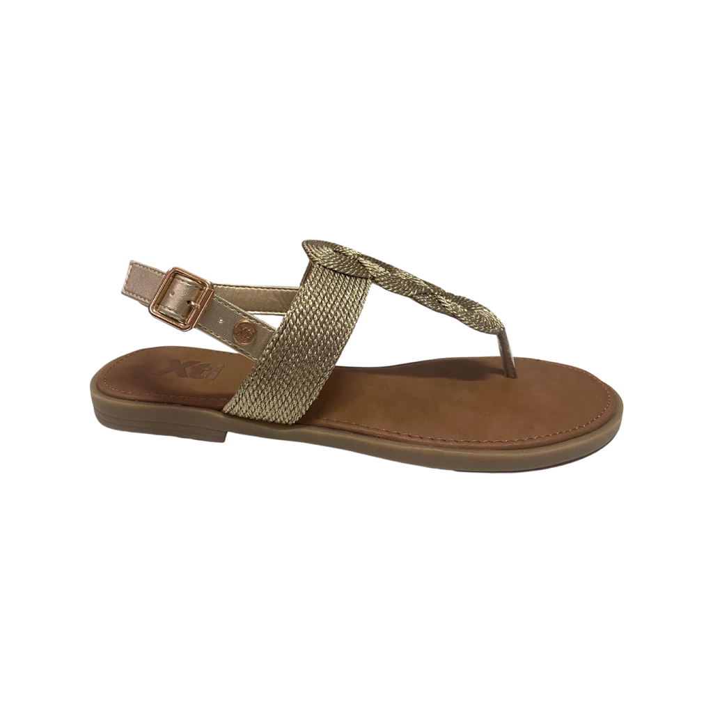SANDALIA MUJER XTI 141450 ORO