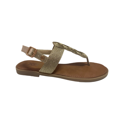 SANDALIA MUJER XTI 141450 ORO