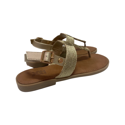 SANDALIA MUJER XTI 141450 ORO