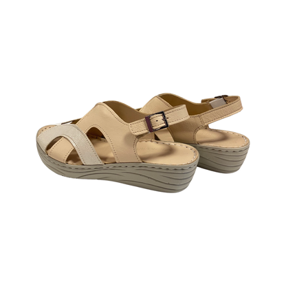 SANDALIA MUJER VICMART 993-16 BEIGE
