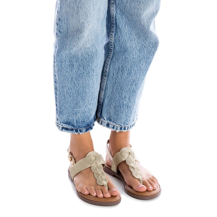 SANDALIA MUJER XTI 141450 ORO