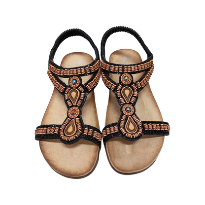 SANDALIA MUJER AMARPIES 21381 NEGRO