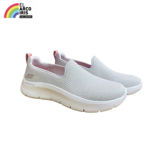 DEPORTIVA MUJER SKECHERS 124964 BLANCO