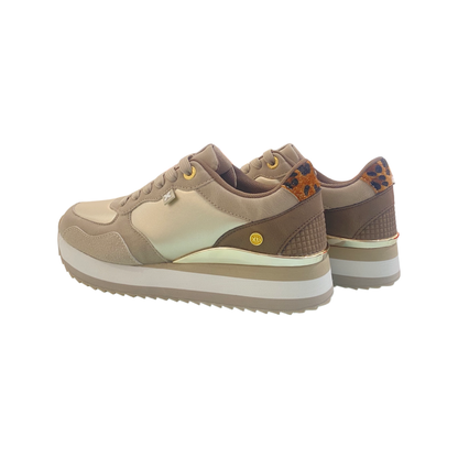 DEPORTIVA MUJER XTI 142034 ORO