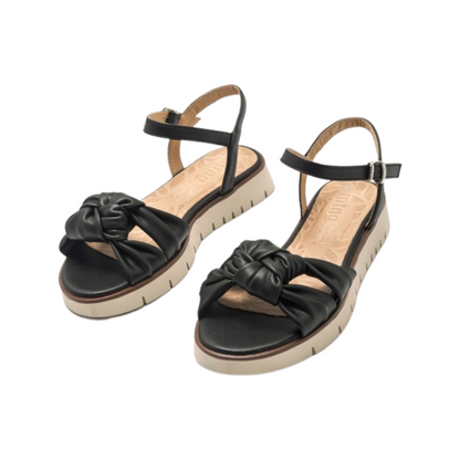 SANDALIA MUJER MUSTANG 53368 NEGRO