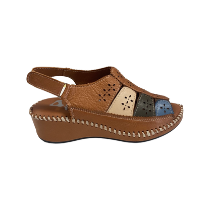 SANDALIA MUJER 48HORAS 314004 CUERO