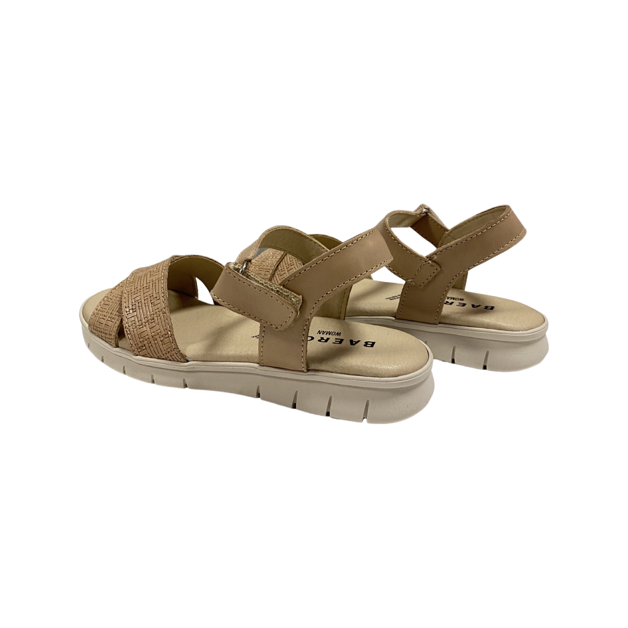 SANDALIA MUJER BAERCHI 40101S ARENA