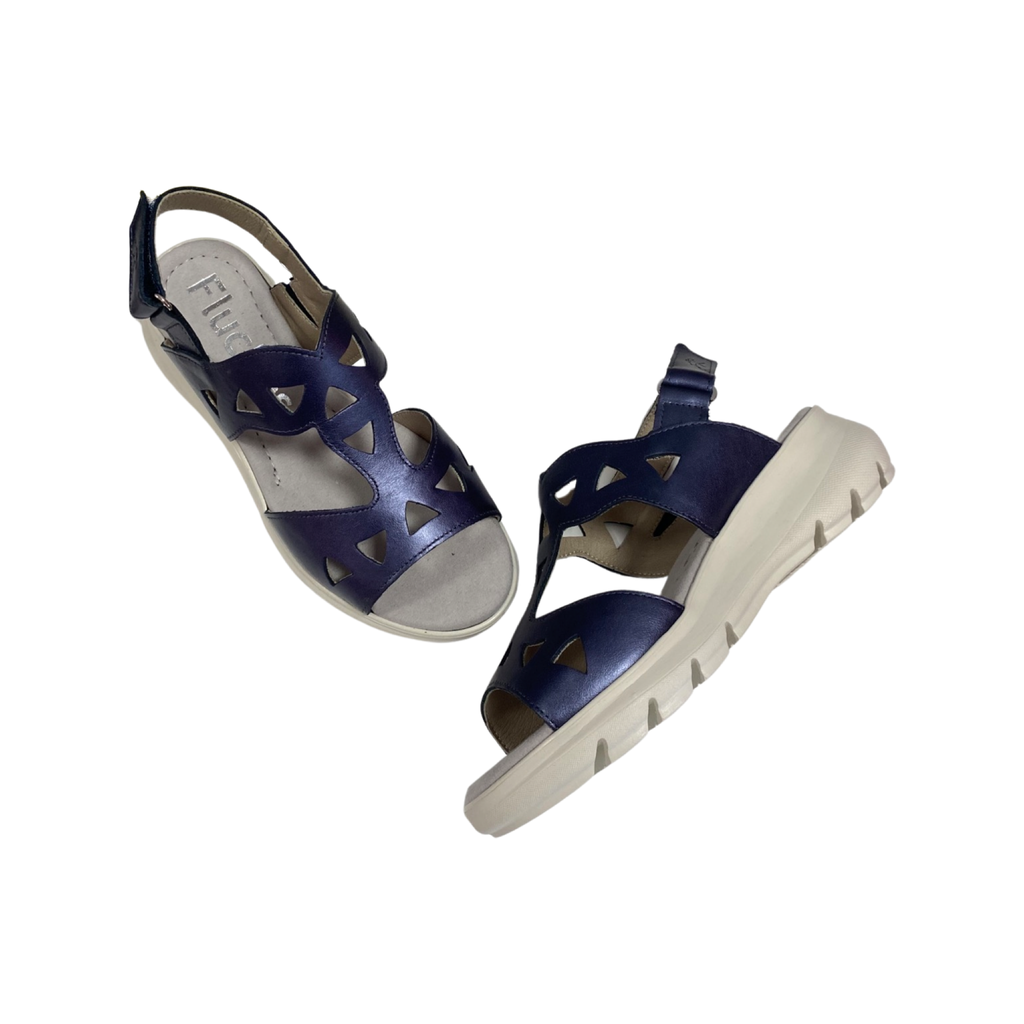 SANDALIA MUJER FLUCHOS F1657 OCÉANO