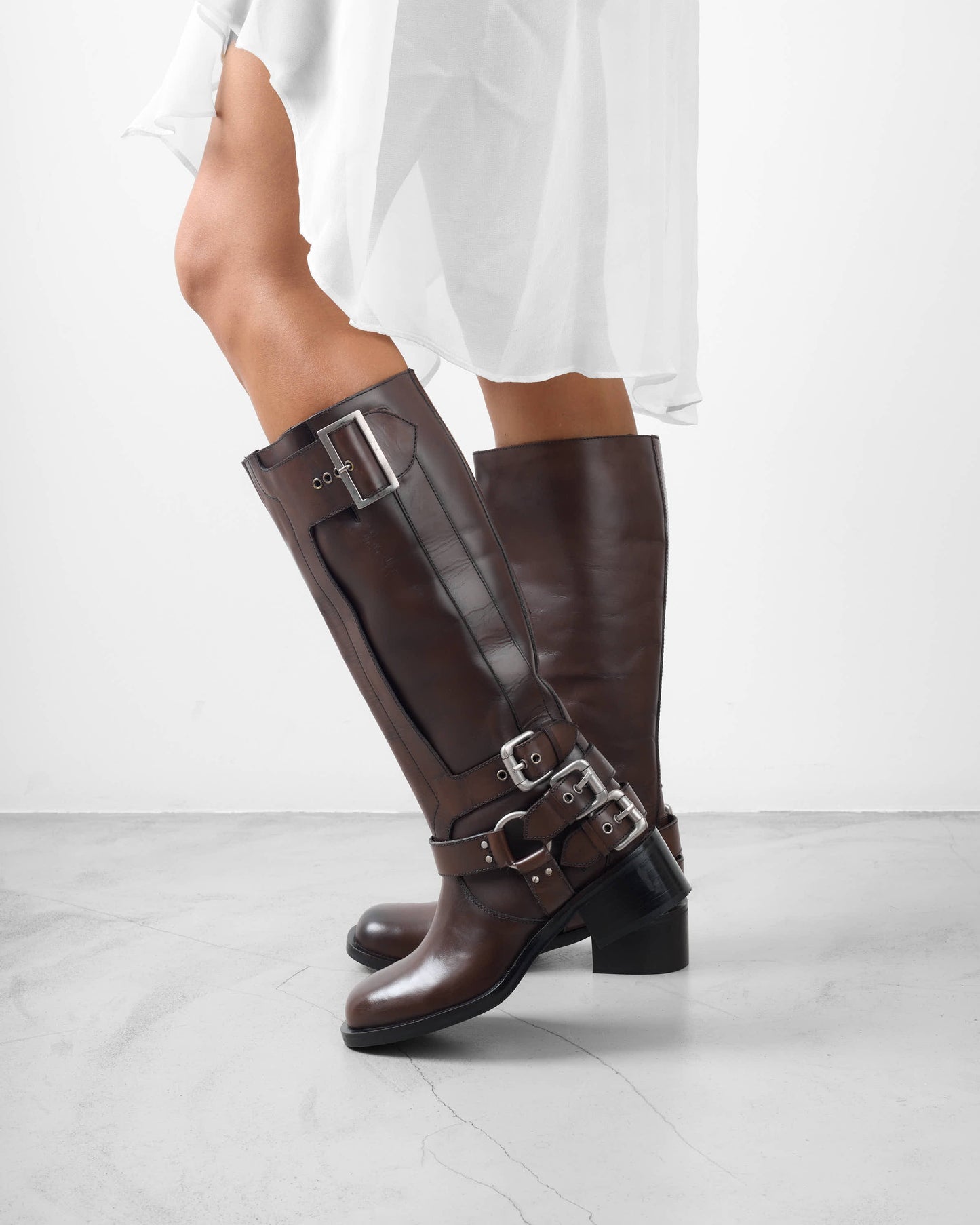 BOTA MUJER BANG HIGH CHOCOLATE