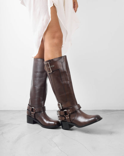 BOTA MUJER BANG HIGH CHOCOLATE