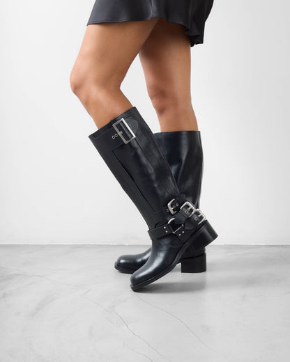 BOTA MUJER BANG HIGH NEGRO