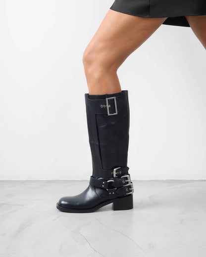 BOTA MUJER BANG HIGH NEGRO