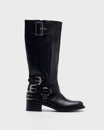 BOTA MUJER BANG HIGH NEGRO