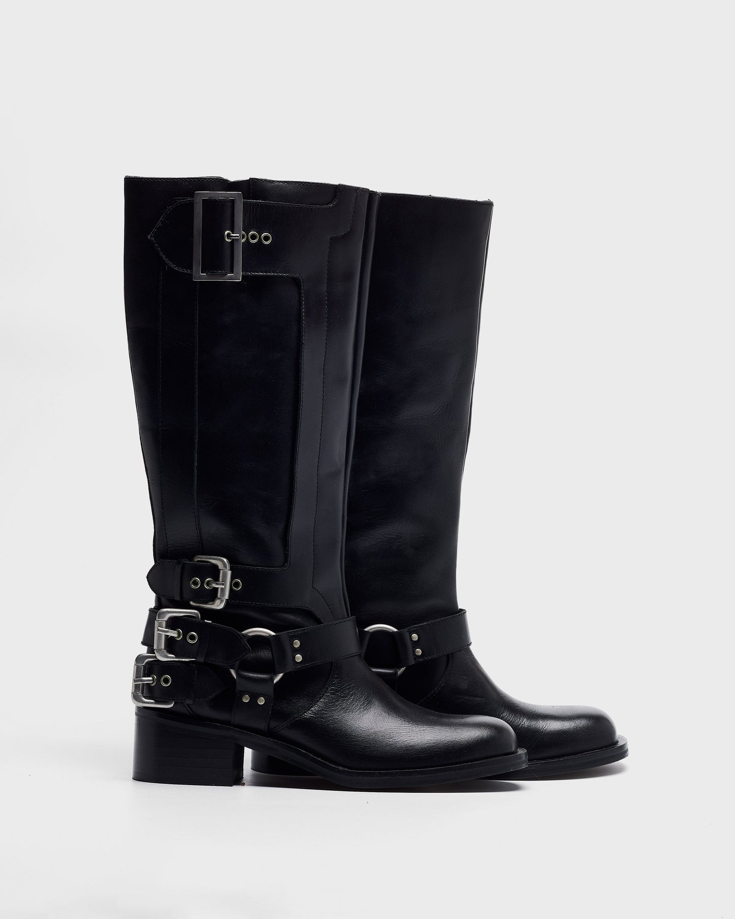 BOTA MUJER BANG HIGH NEGRO