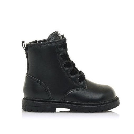 BOTA NIÑA MILITAR MUSTANG KIDS NEGRO 47713