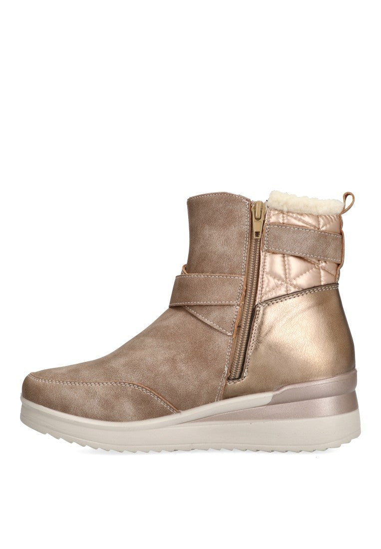 BOTIN MUJER MYSOFT TAUPE 24M575