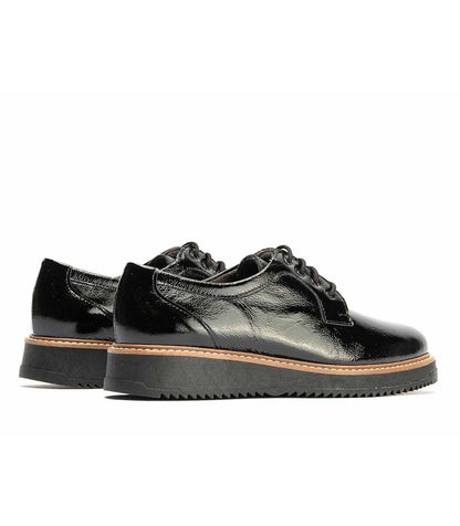 ZAPATOS SEÑORA PITILLOS BLUCHER NEGRO 10761