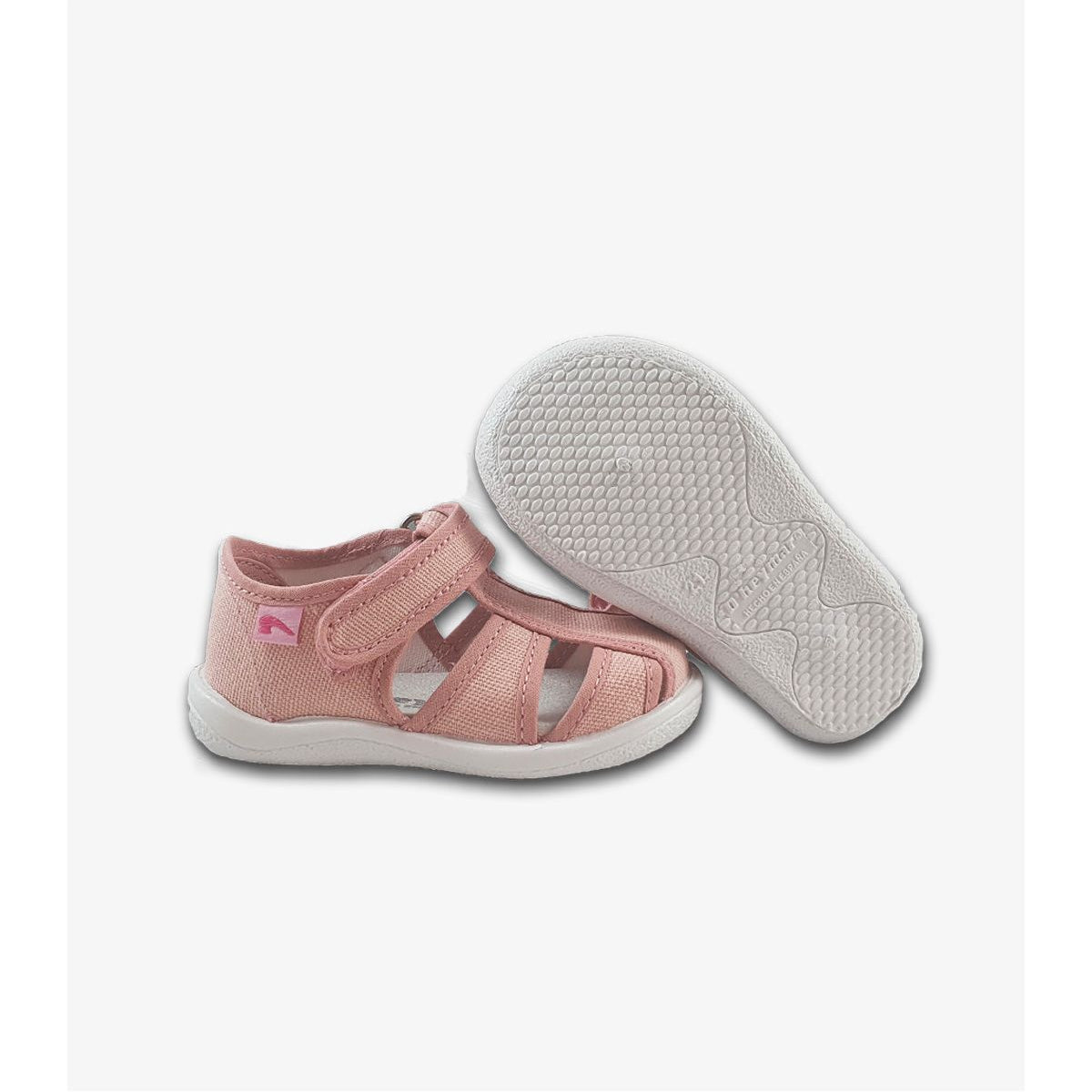 SANDALIA LONA NIÑOS CONDIZ ROSA 8018