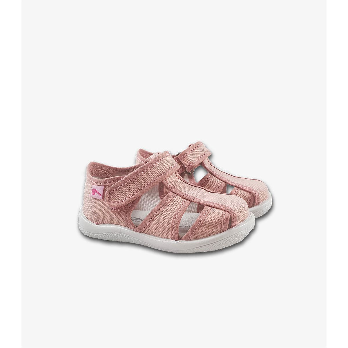 SANDALIA LONA NIÑOS CONDIZ ROSA 8018