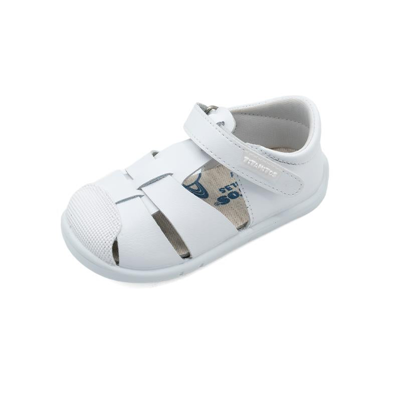 SANDALIAS RESPETUOSOS NIÑOS TITANITOS BLANCO FELIX