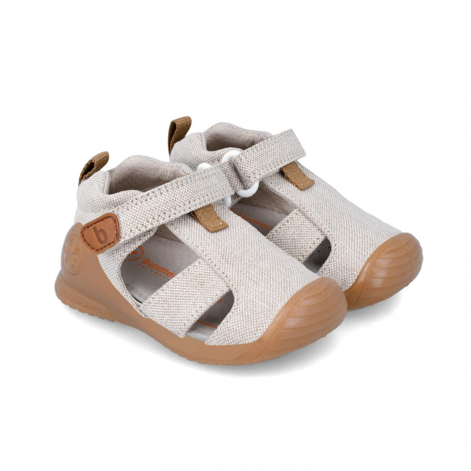 SANDALIA NIÑO BIOMECANICS 242188 BEIGE