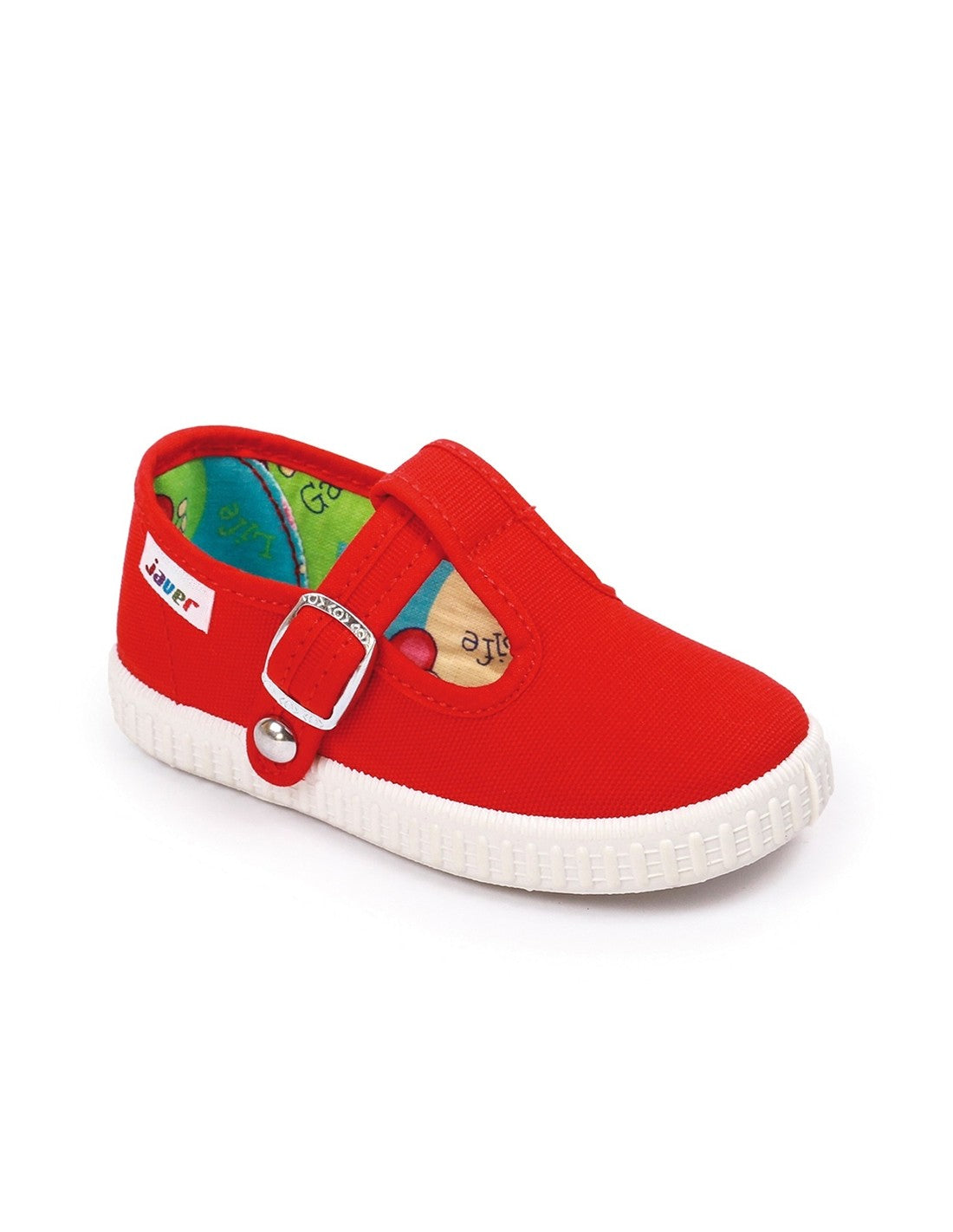 ZAPATILLAS LONA NIÑO JAVER 61 ROJO