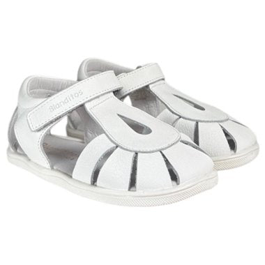 SANDALIA RESPETUOSO NIÑO BLANDITOS INDIA BLANCO
